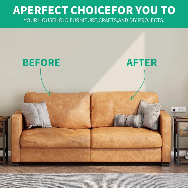 HOMBYS Memory Foam Couch Cushion Replacement, High Density Upholstery Foam Wrapped with Memory Foam & Polyester Batting, Sofa Cushions Inserts with Dacron Fiber Layer,with Removable Cover,6"x26"x26" - Image 5